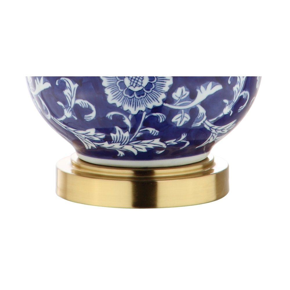 Lee Ceramic Chinoiserie Led Table Lamp