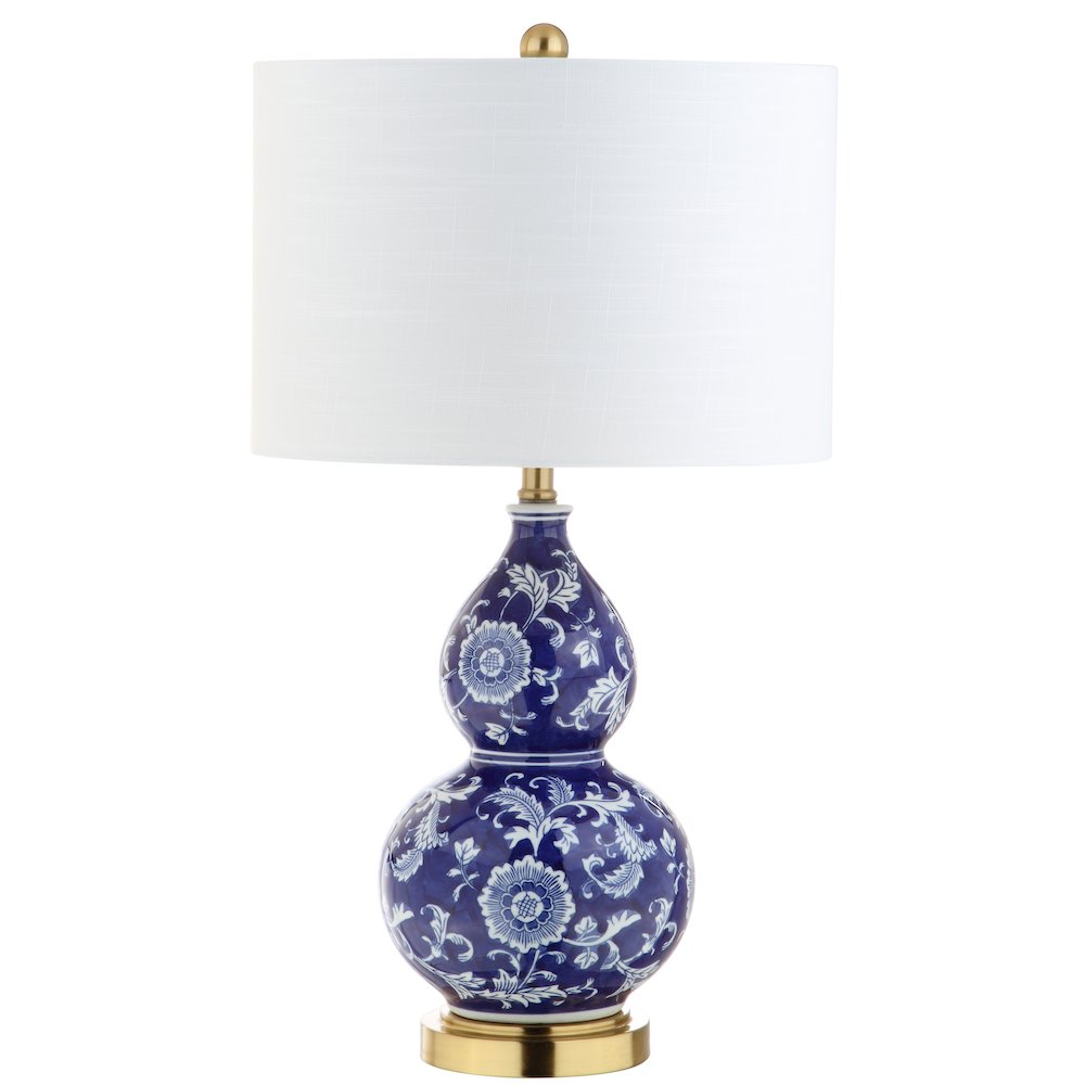 Lee Ceramic Chinoiserie Led Table Lamp