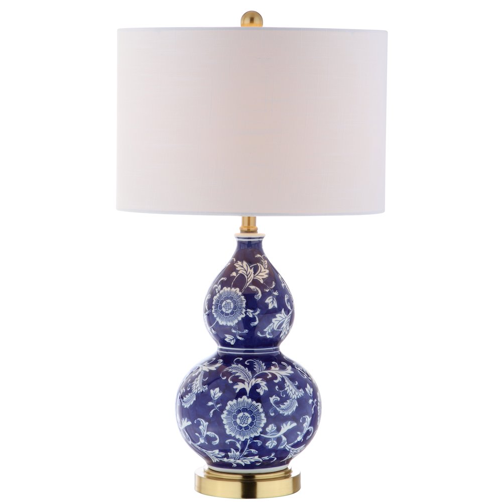 Lee Ceramic Chinoiserie Led Table Lamp