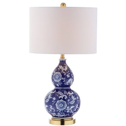 Lee Ceramic Chinoiserie Led Table Lamp