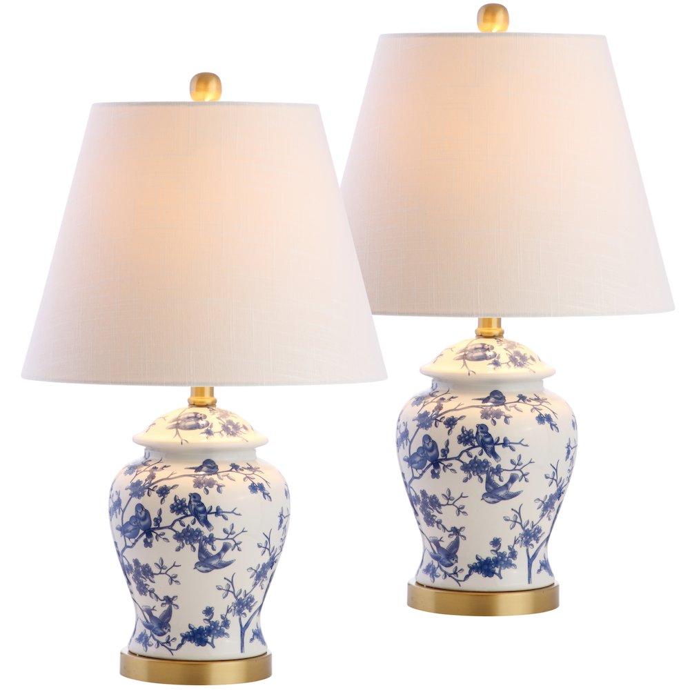 Penelope Chinoiserie Table Lamp (Set Of 2)