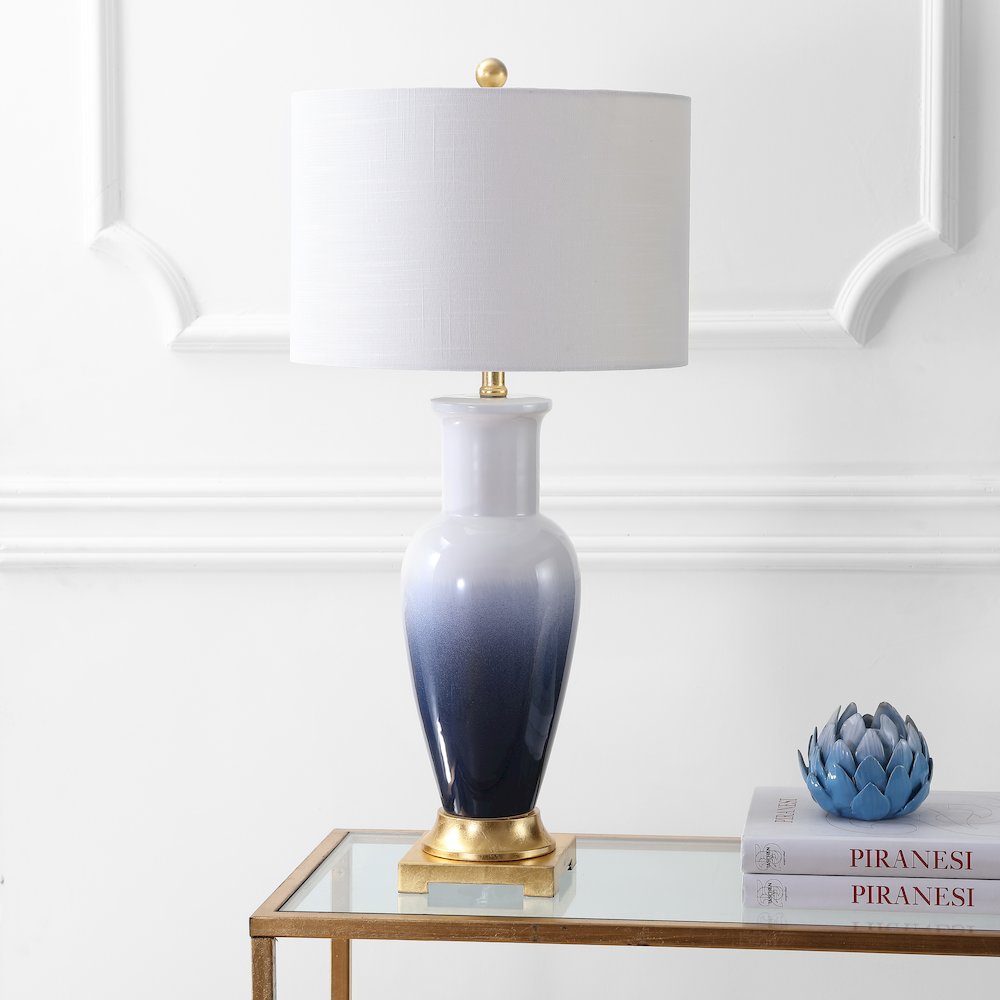 Dip Dye Ceramic Led Table Lamp