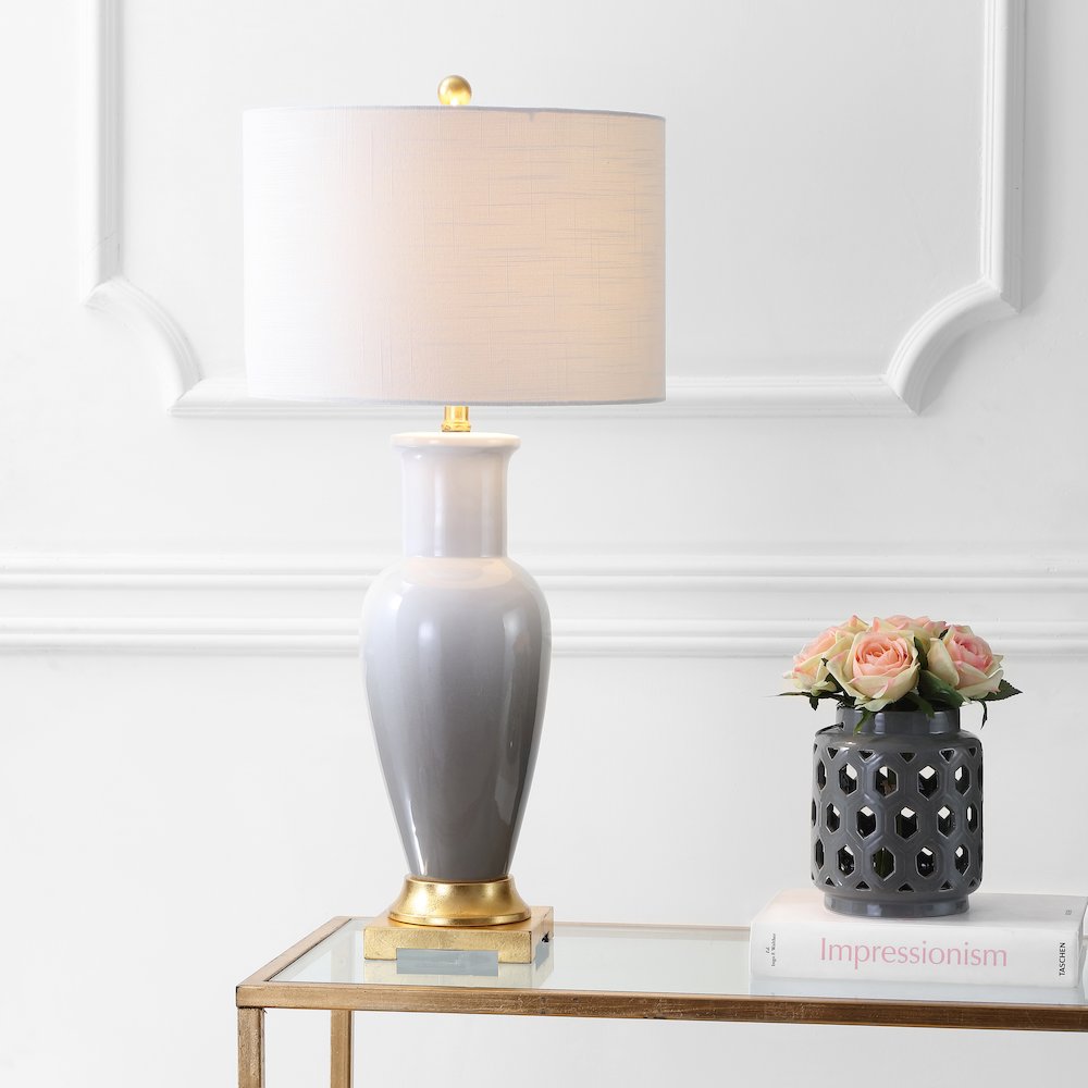 Dip Dye Ceramic Led Table Lamp