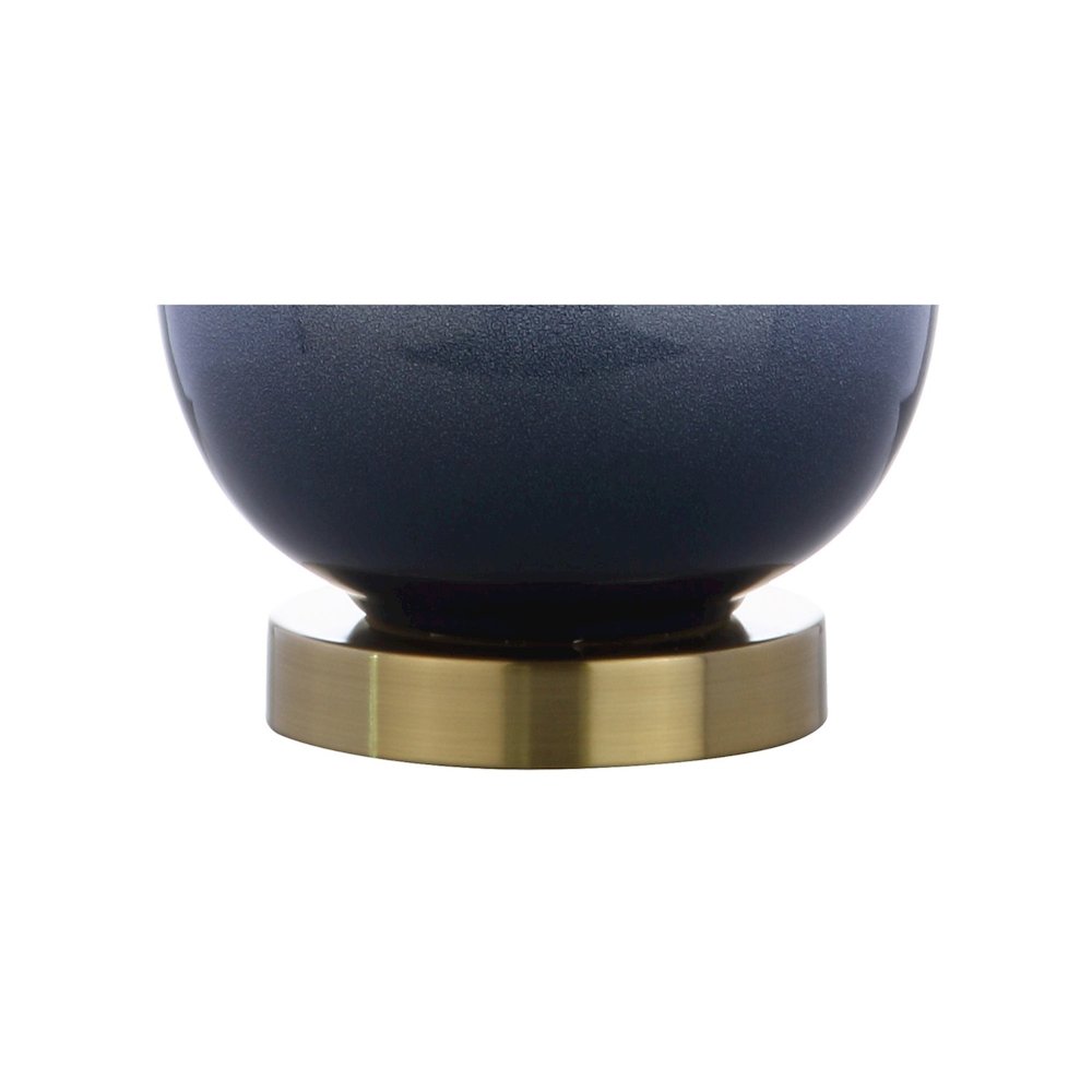 Gradient Ceramicbrass Led Table Lamp