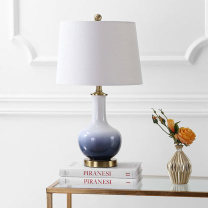 Gradient Ceramicbrass Led Table Lamp