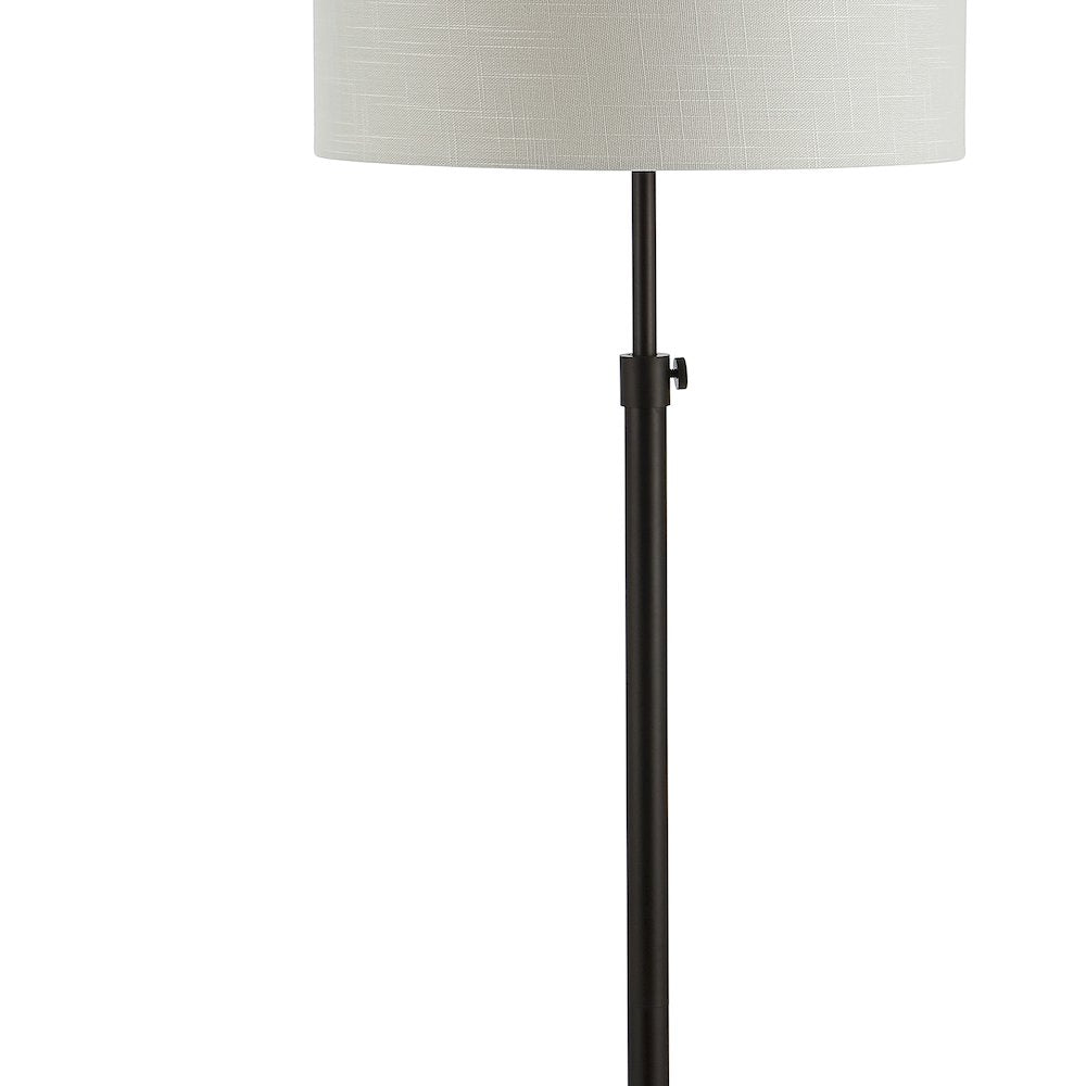June Adjustable Metal/Marble Led Floor Lamp