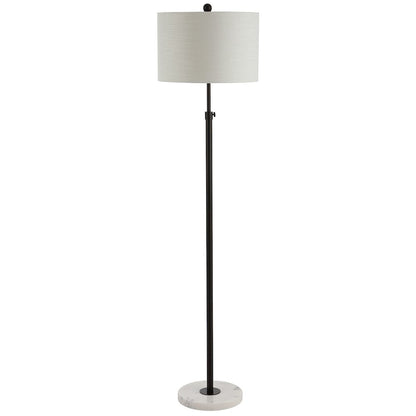 June Adjustable Metal/Marble Led Floor Lamp