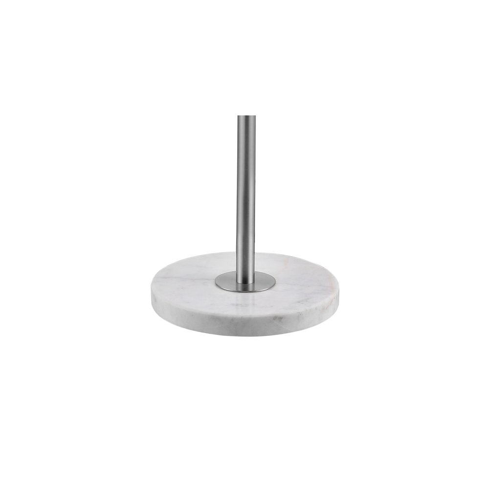 June Adjustable Metal/Marble Led Floor Lamp