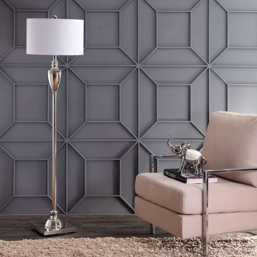 Othello Metal Led Floor Lamp