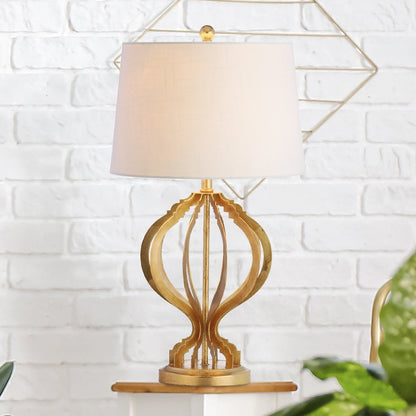 Sebastian Metal Trellis Led Table Lamp