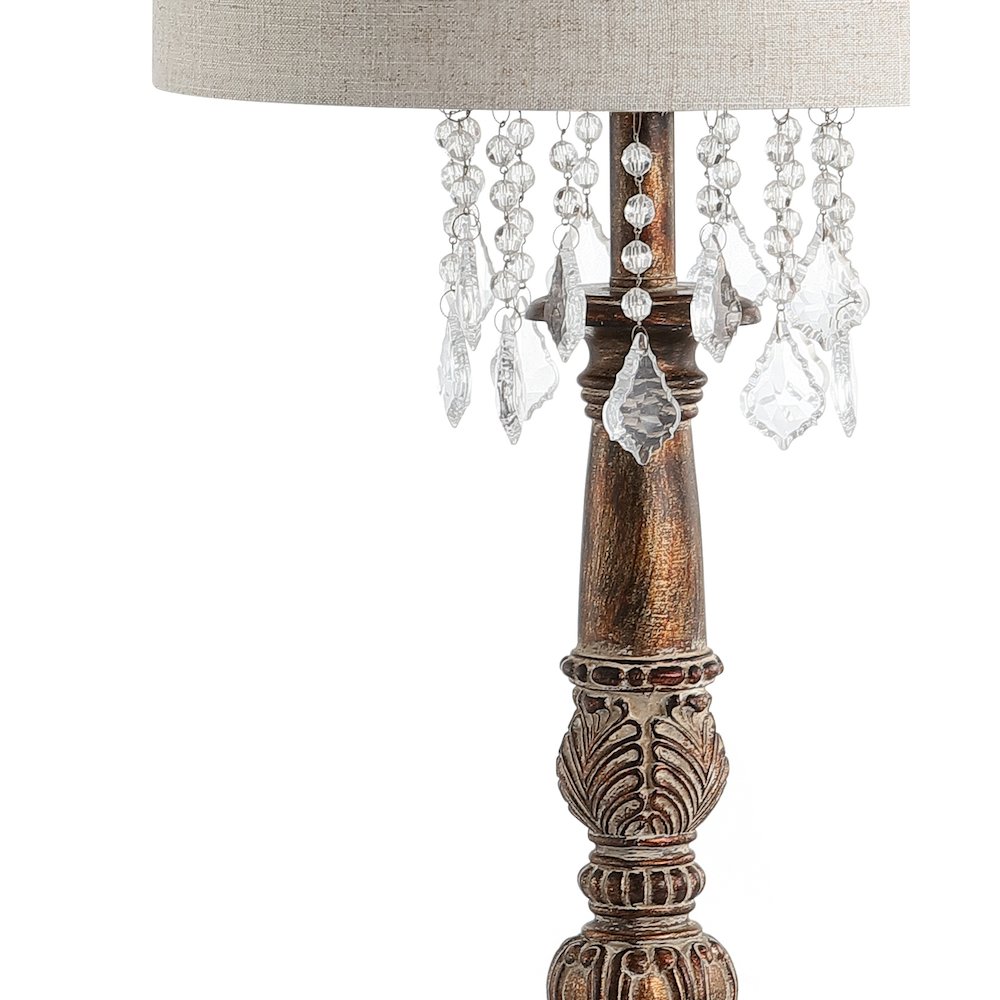 Carlisle Resinacrylic Led Table Lamp