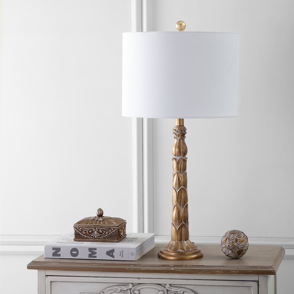 Blanche Resin Led Table Lamp