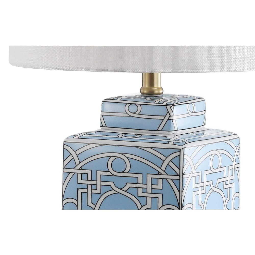 Catherine Ceramicmetal Ginger Jar Led Table Lamp