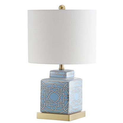 Catherine Ceramicmetal Ginger Jar Led Table Lamp