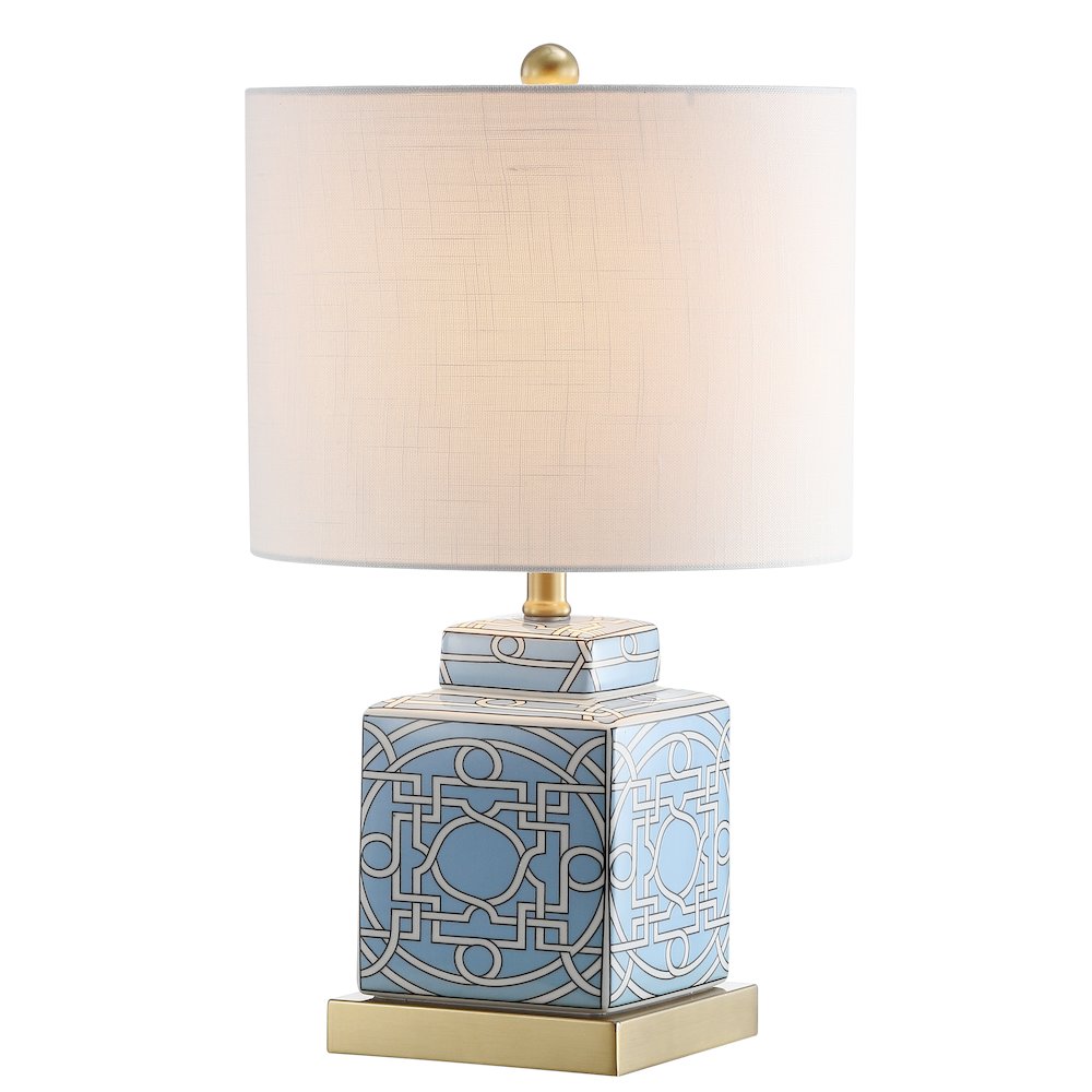 Catherine Ceramicmetal Ginger Jar Led Table Lamp