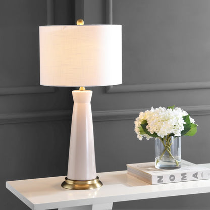 Hartley Ceramic Column Led Table Lamp