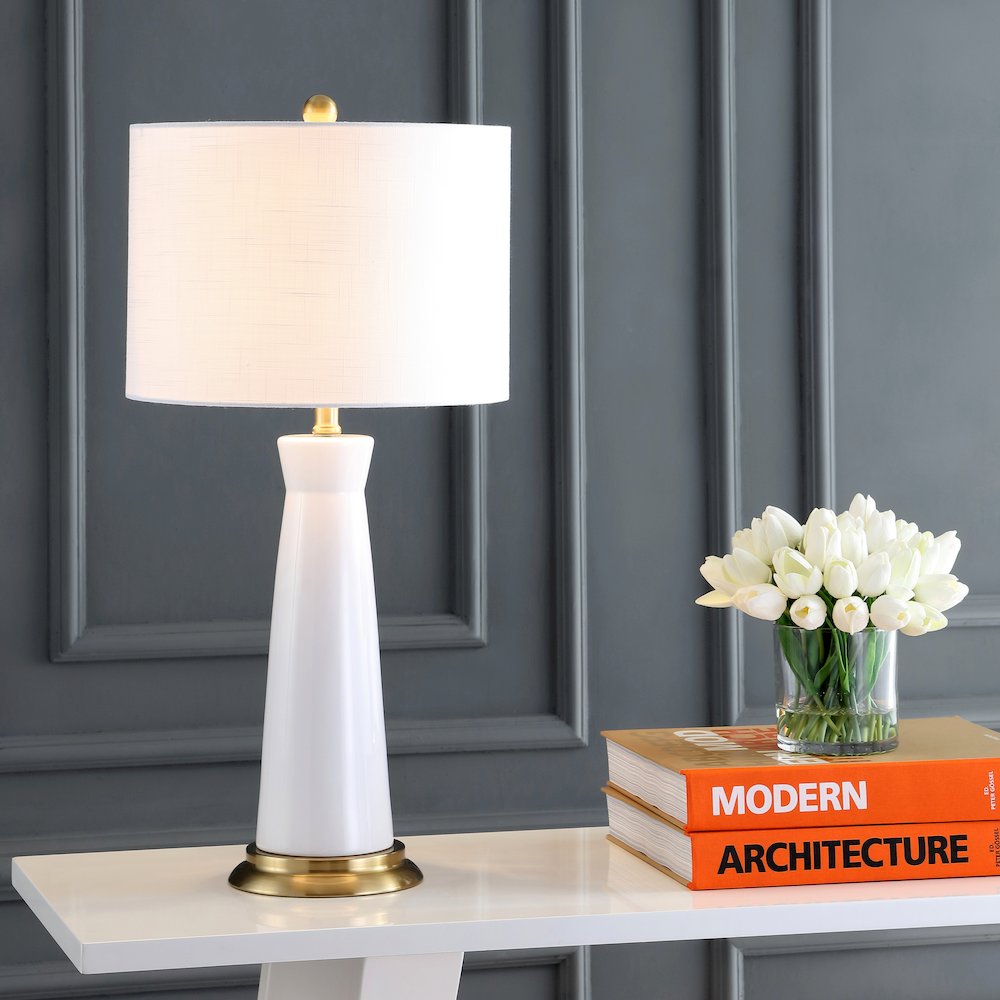 Hartley Ceramic Column Led Table Lamp
