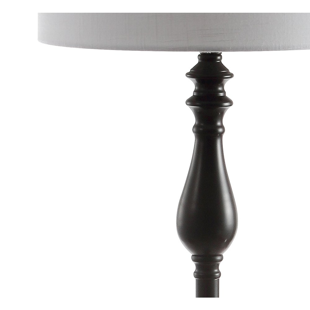 Laine Metal/Glass Led Side Table And Floor Lamp