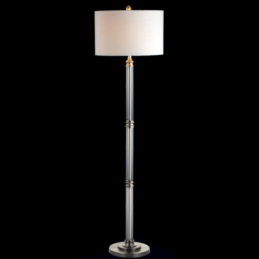 Ralph Metal/Glass Floor Lamp