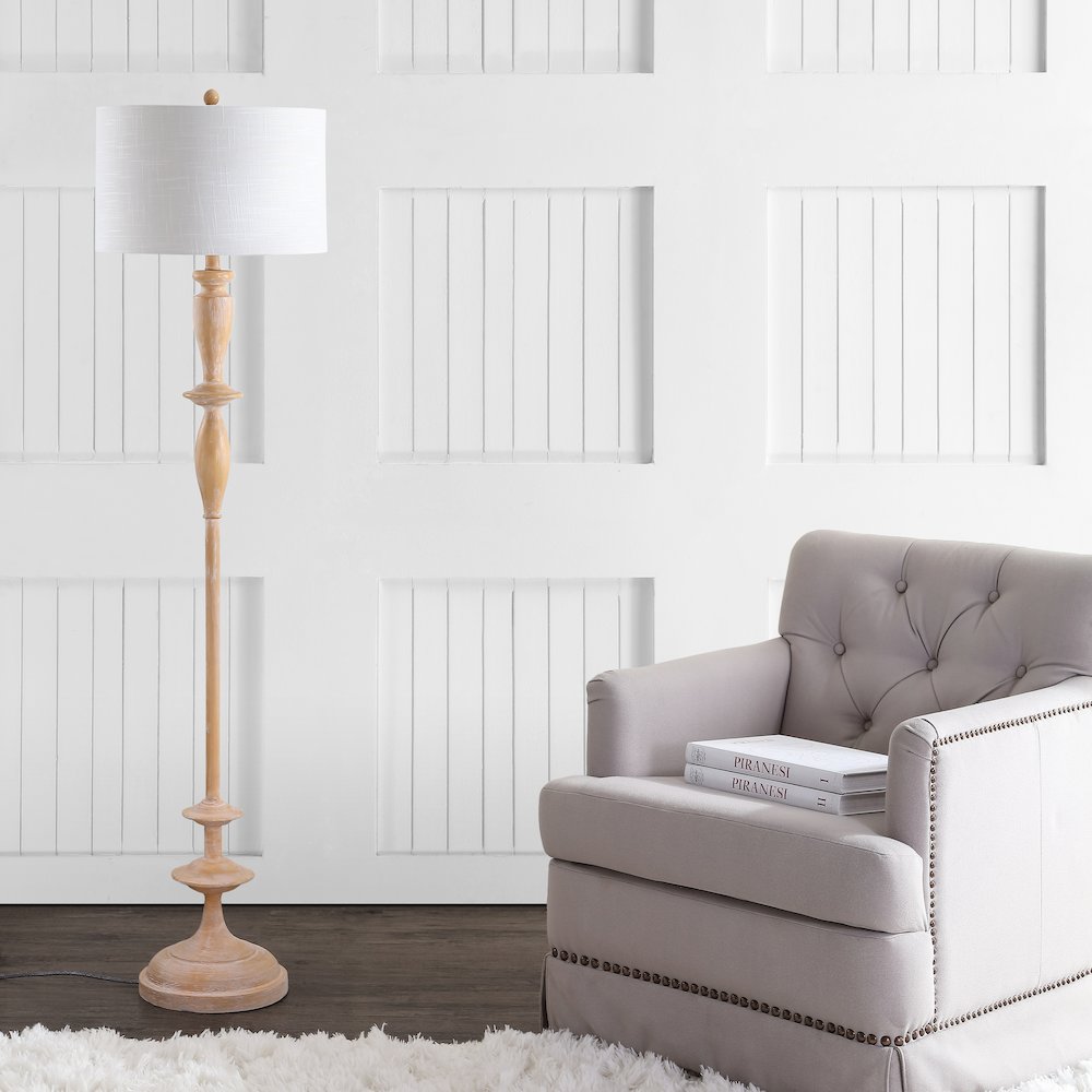 Aldrin Resin Led Floor Lamp