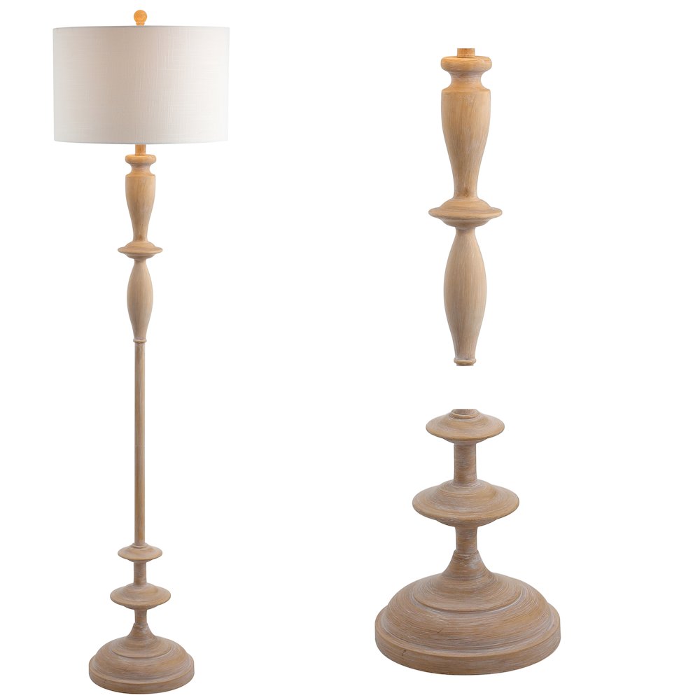 Aldrin Resin Led Floor Lamp