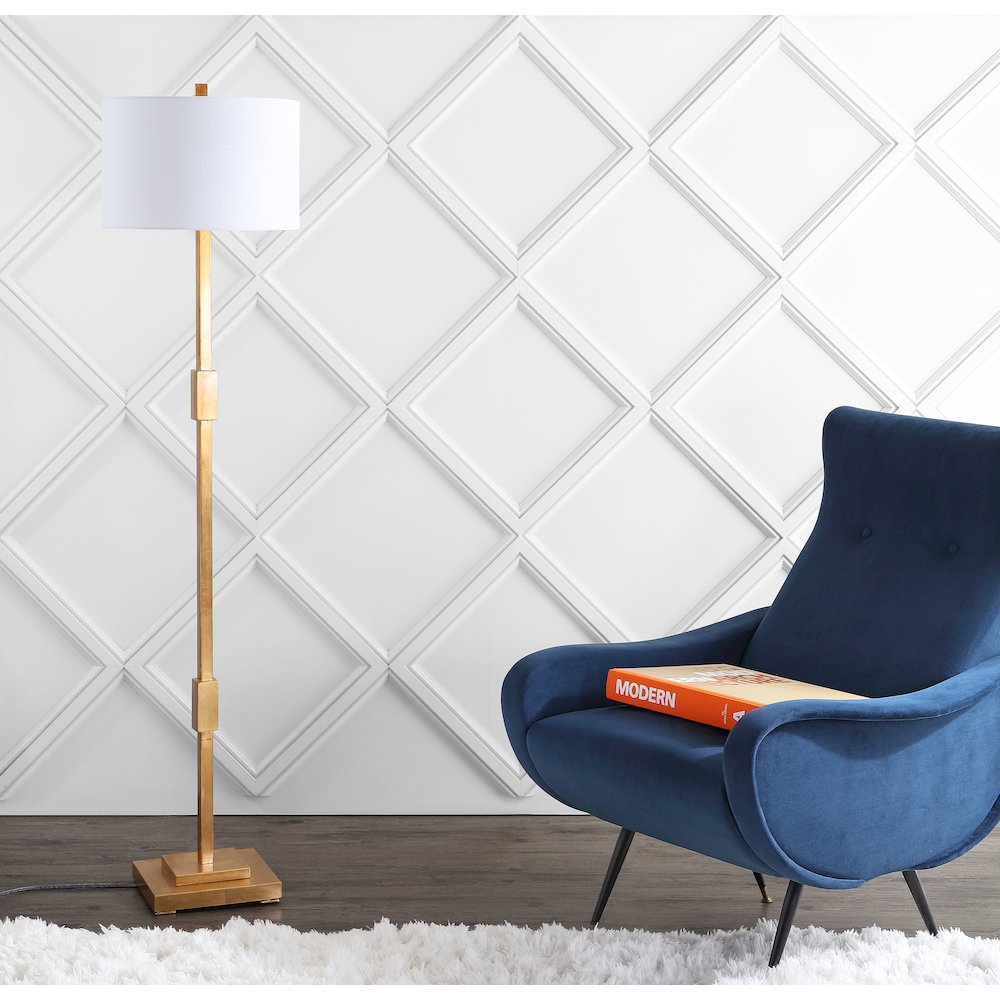 Windsor Resin/Metal Led Floor Lamp
