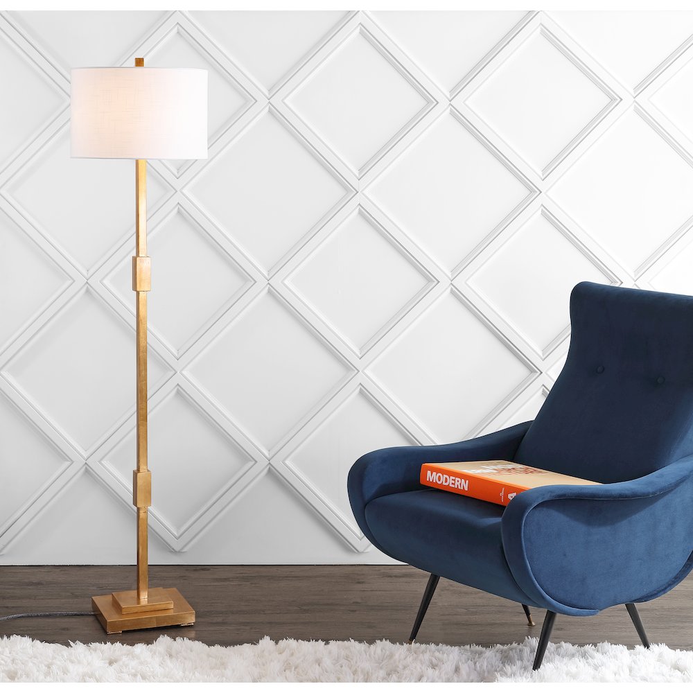 Windsor Resin/Metal Led Floor Lamp