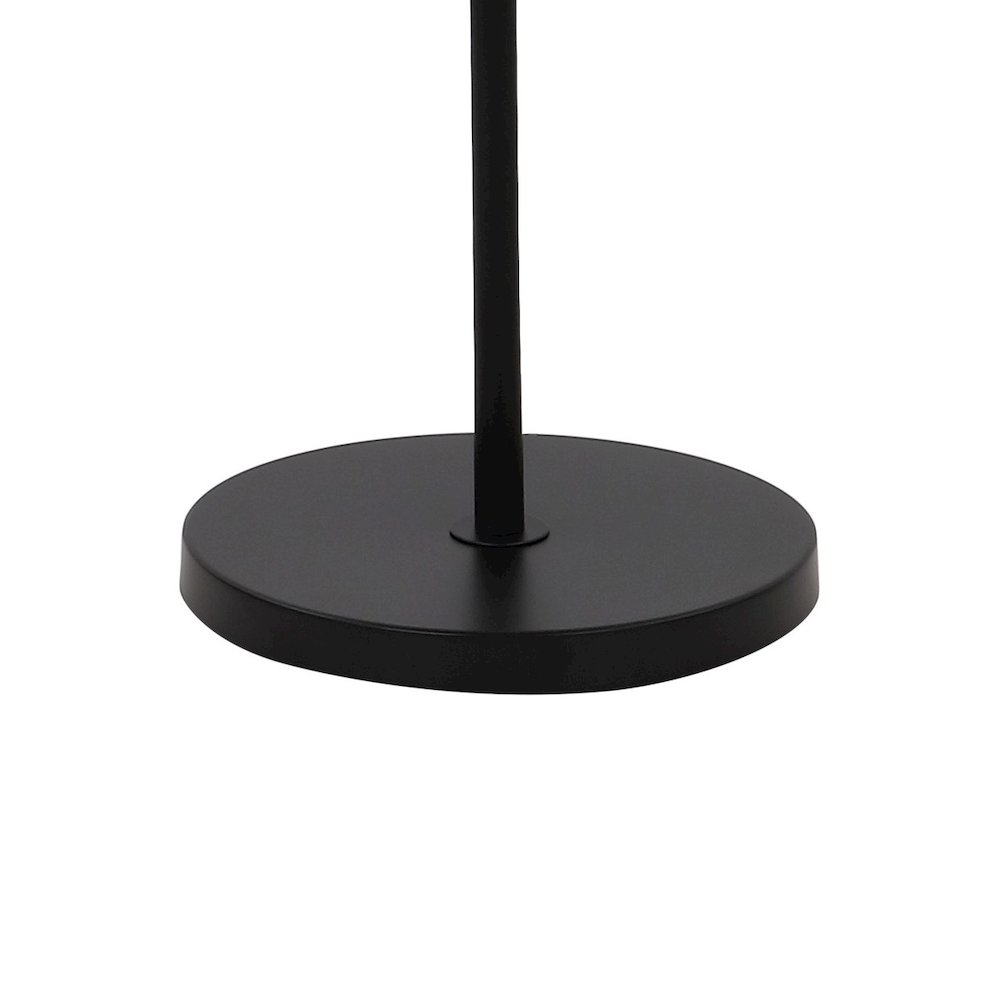 Sylva Mid Century Modern Head Adjustable Iron Led Arc Floor Lamp