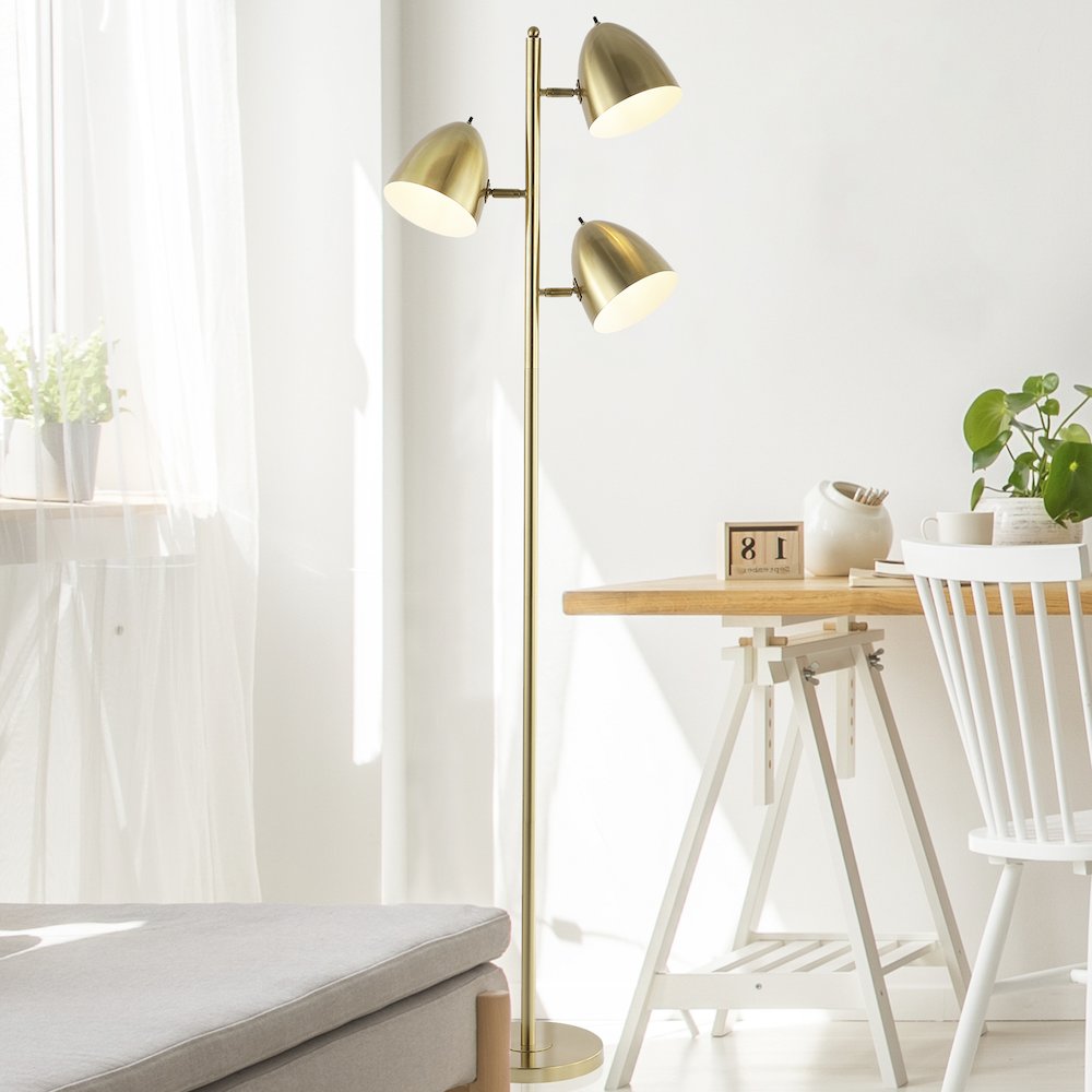Billy Modern Contemporary Iron Led Floor Lamp
