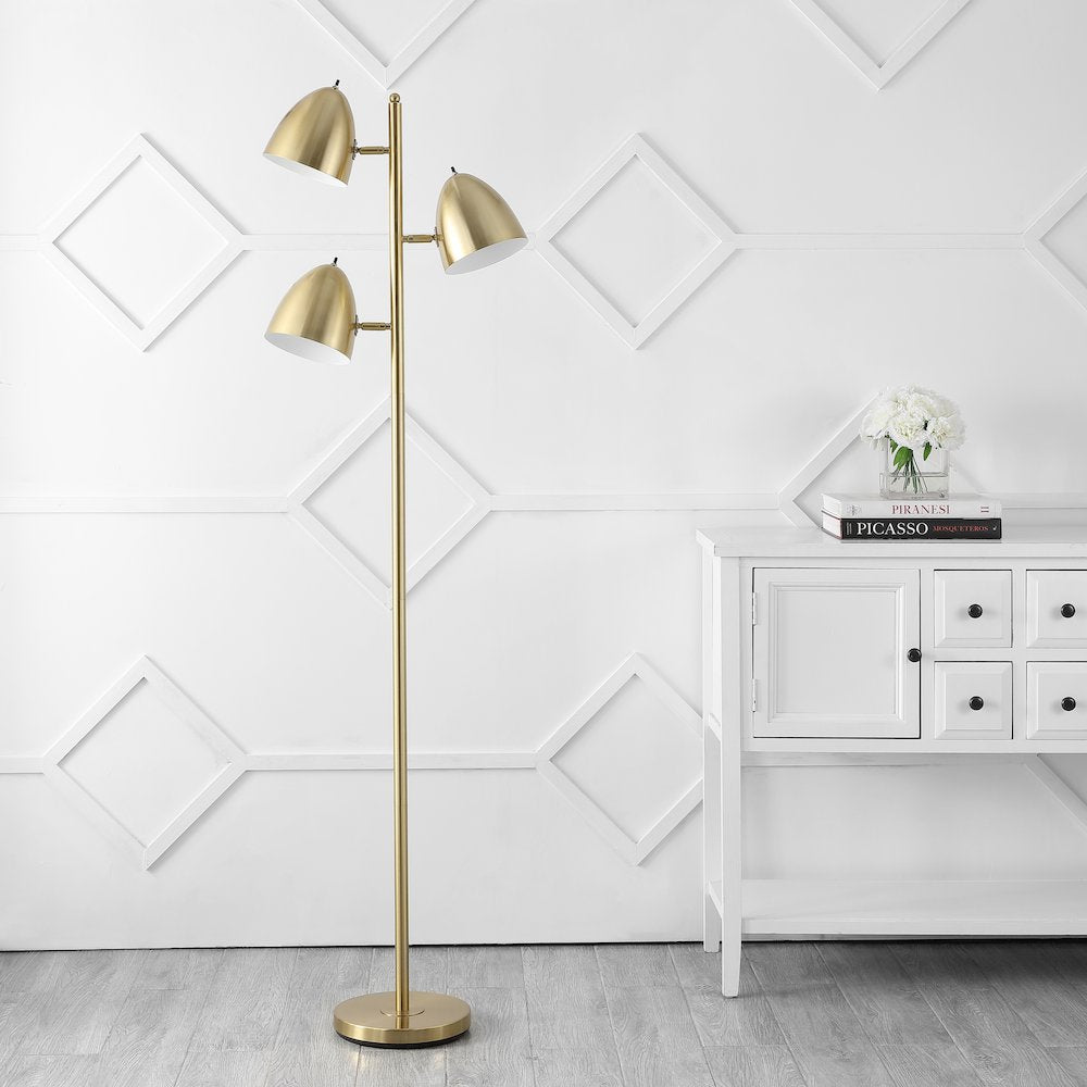 Billy Modern Contemporary Iron Led Floor Lamp