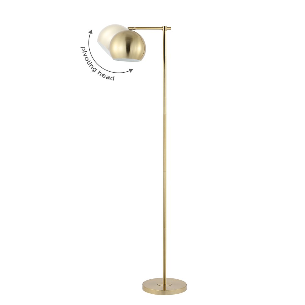 Eva Modern Contemporary Iron Led Floor Lamp