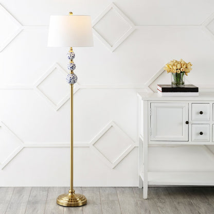 Tavira Classic Midcentury Iron Led Floor Lamp