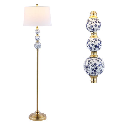 Tavira Classic Midcentury Iron Led Floor Lamp