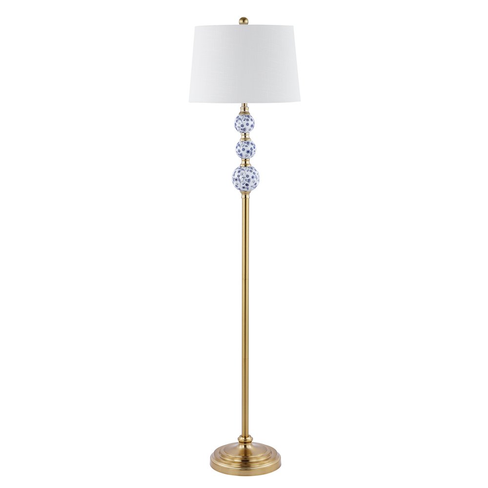 Tavira Classic Midcentury Iron Led Floor Lamp