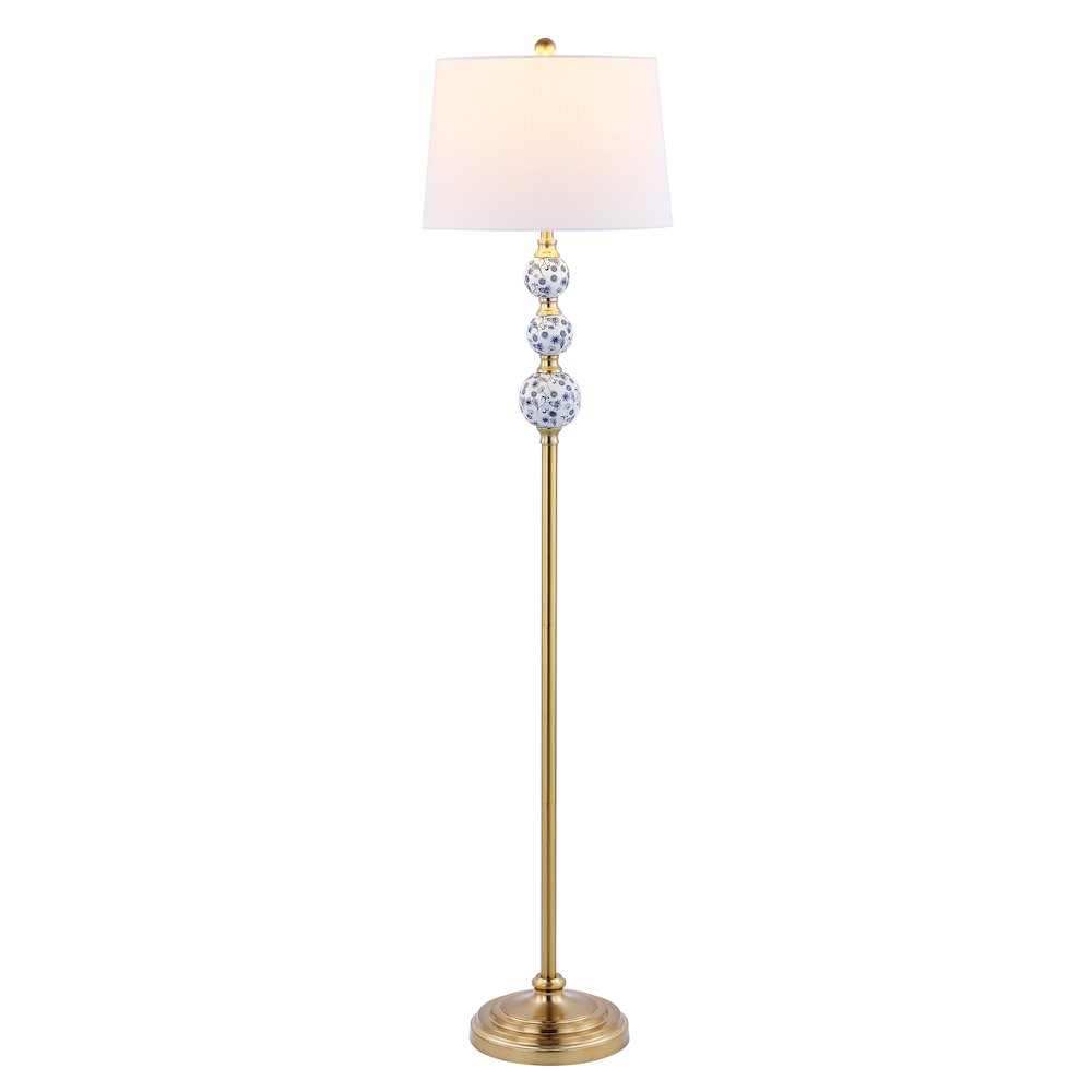 Tavira Classic Midcentury Iron Led Floor Lamp