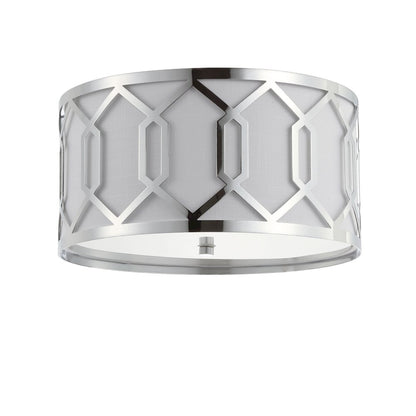 Hex Metal Led Flush Mount