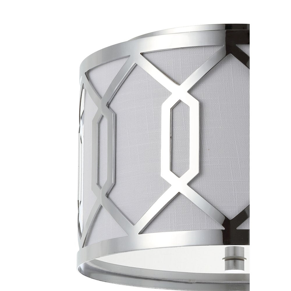 Hex Metal Led Flush Mount
