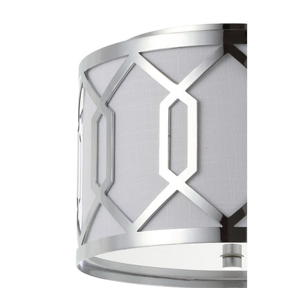 Hex Metal Led Flush Mount