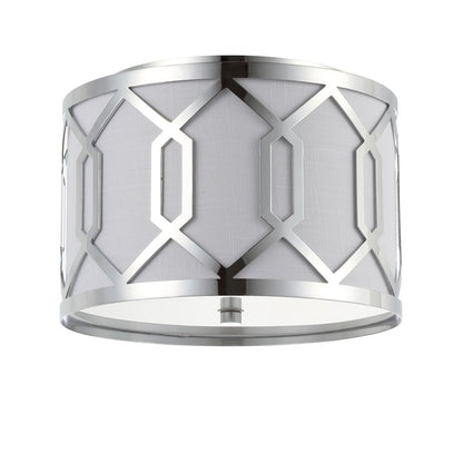 Hex Metal Led Flush Mount