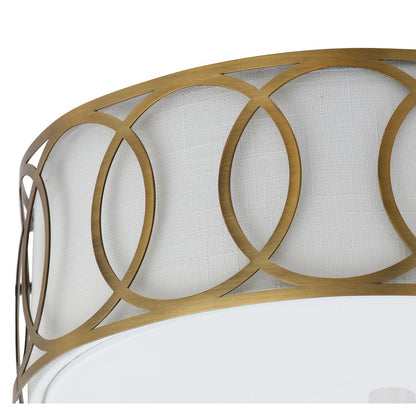 Aria Metal Led Flush Mount