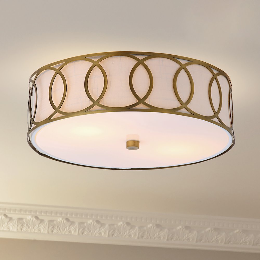 Aria Metal Led Flush Mount