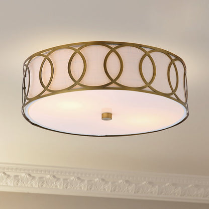Aria Metal Led Flush Mount