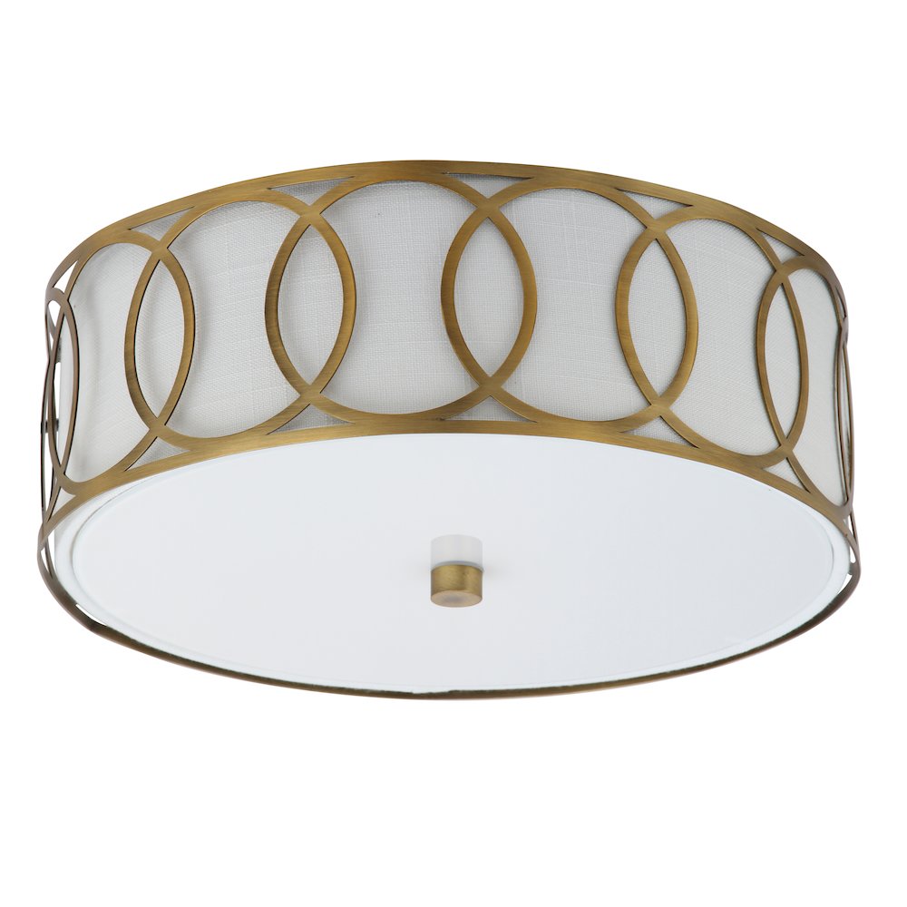 Aria Metal Led Flush Mount
