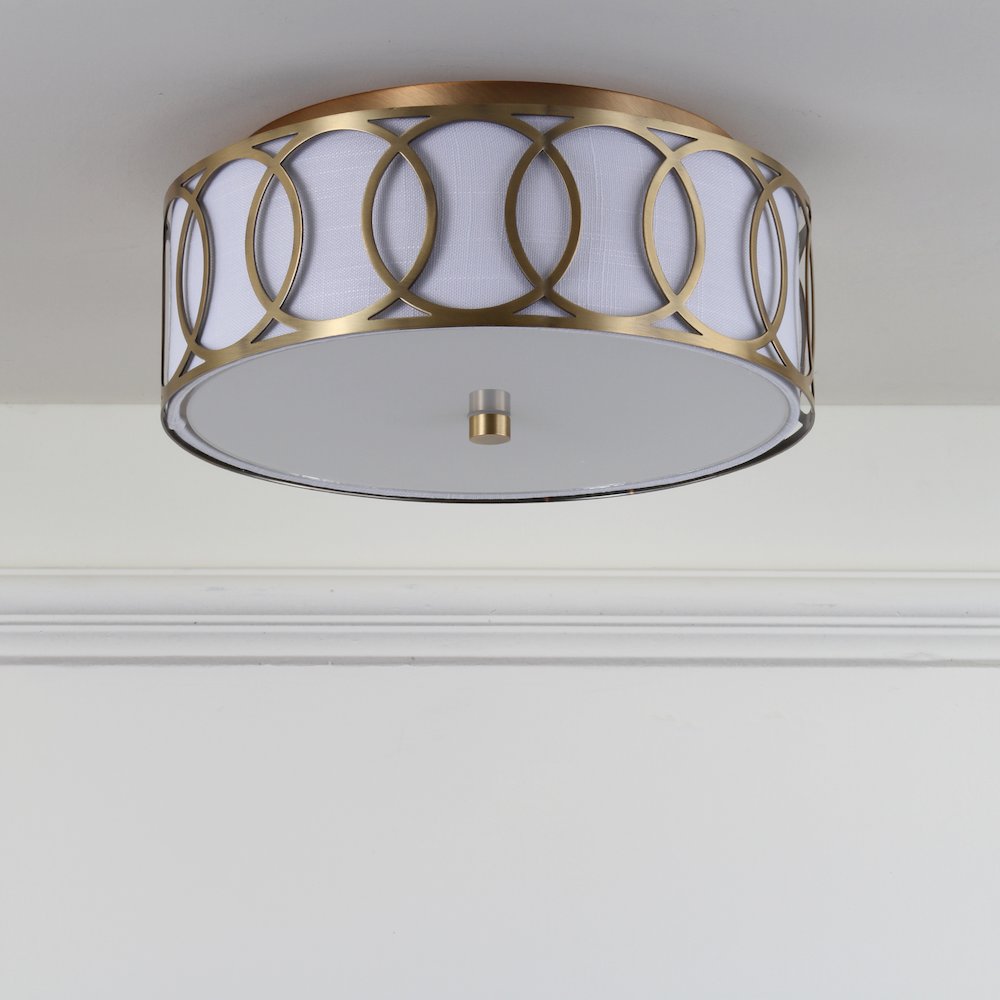 Aria Metal Led Flush Mount