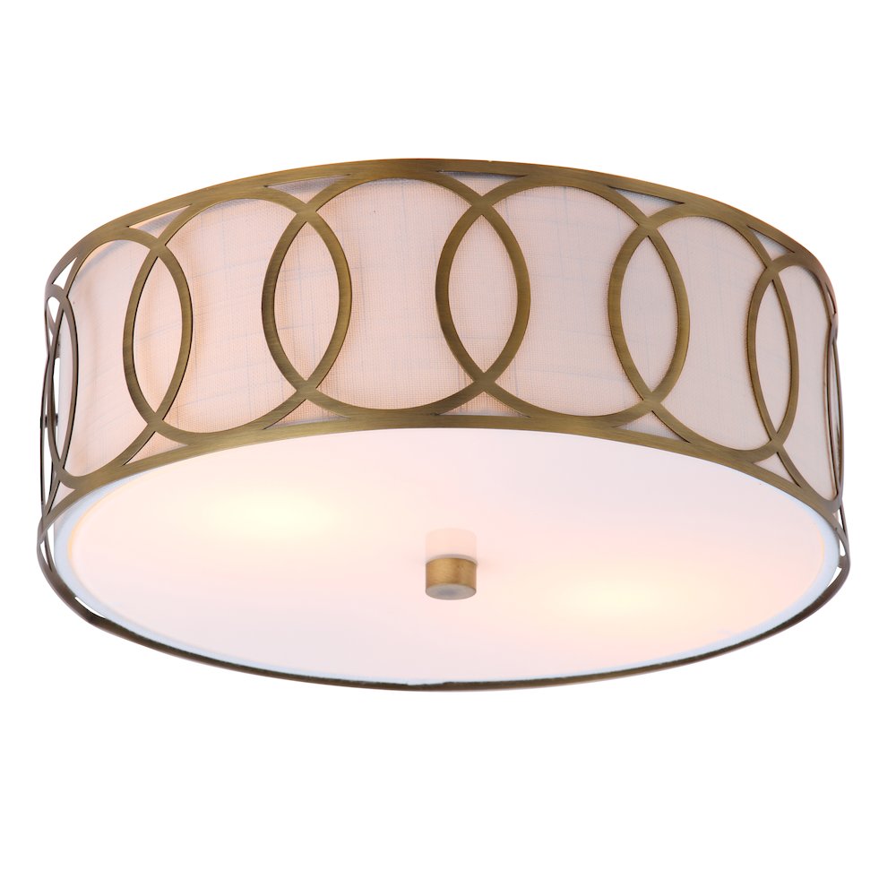 Aria Metal Led Flush Mount