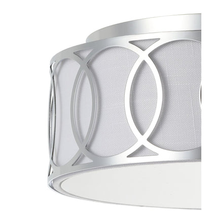 Aria Metal Led Flush Mount