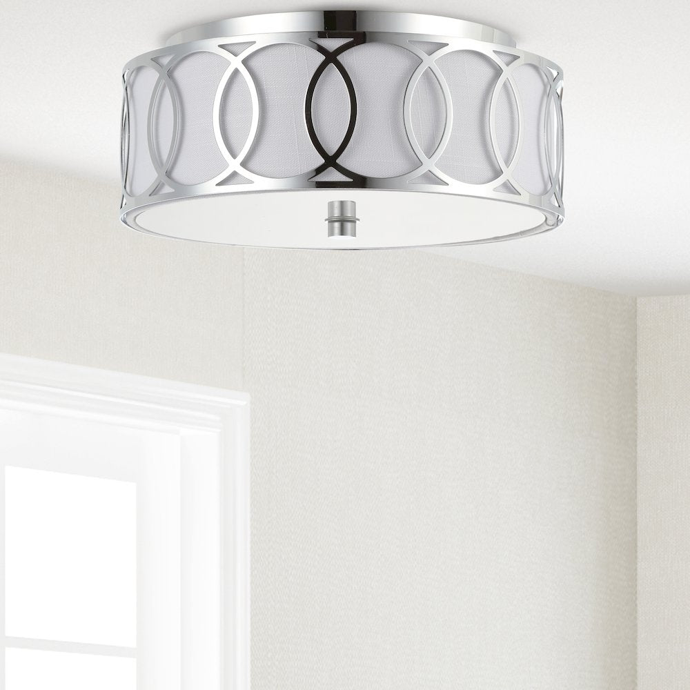 Aria Metal Led Flush Mount
