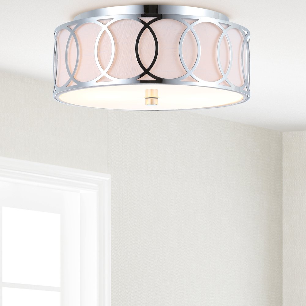 Aria Metal Led Flush Mount