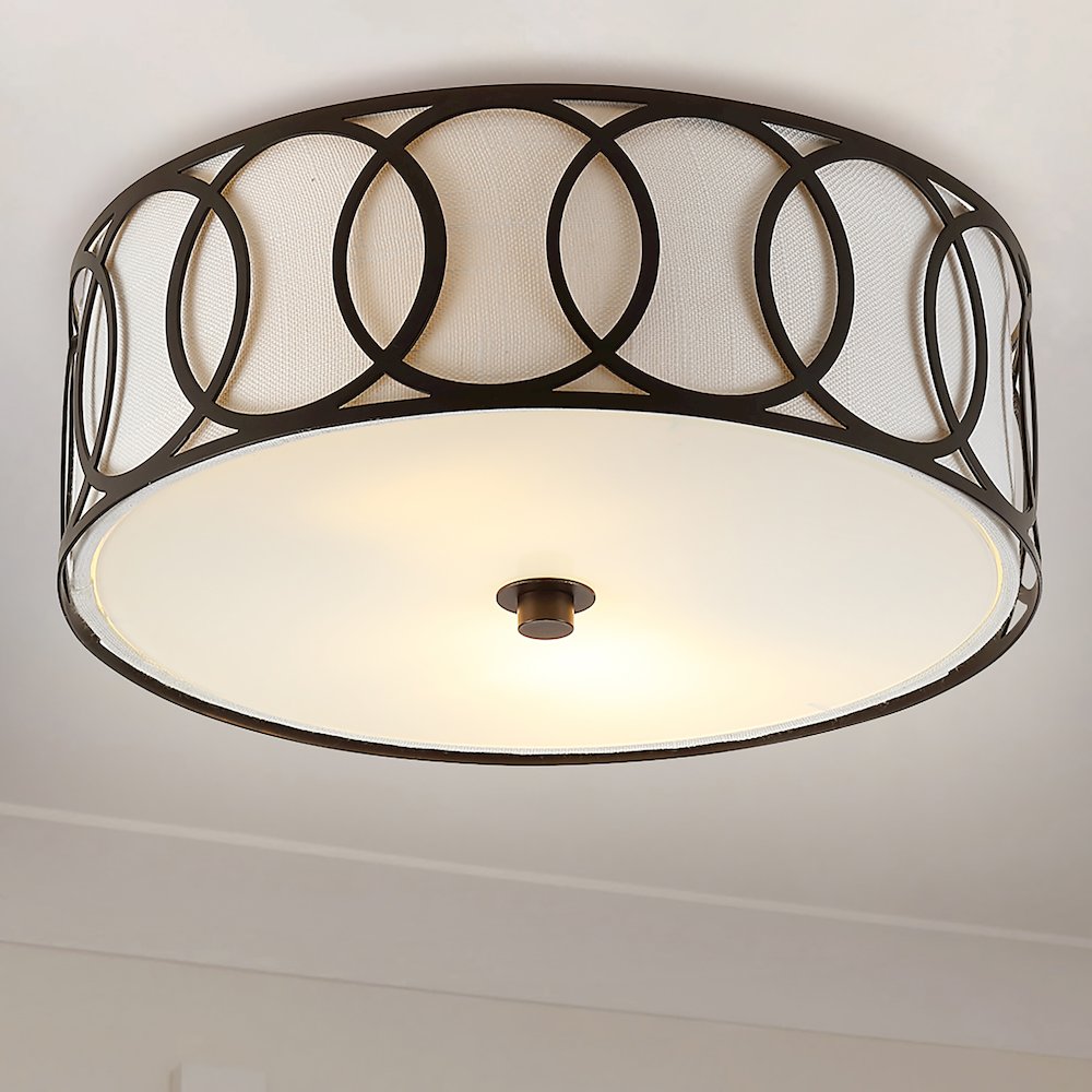 Aria Metal Led Flush Mount