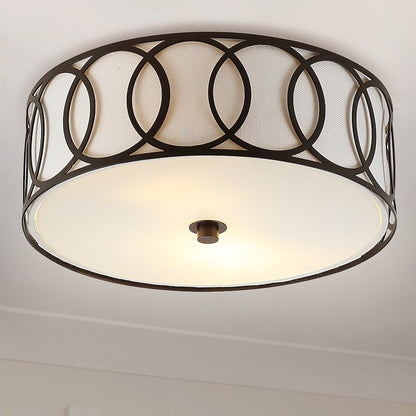 Aria Metal Led Flush Mount